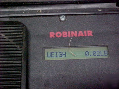 Robinair 34985 manual charging/recovery meter