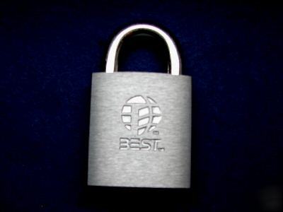 Best access / best lock aluminum body padlock 42B72 