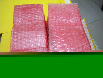 New 50 anti static bubble wrap bags (9.5CMX16CM) red