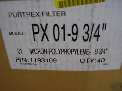 New (X40) purtrex 9-3/4