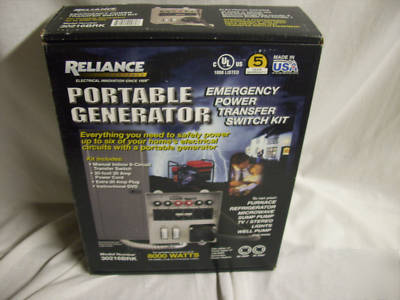 New reliance 30216BRK portable transfer switch kit 