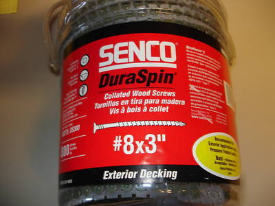 Senco , #8 x 3