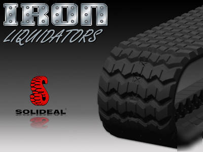 Solideal bobcat T140 skid steer rubber track tracks 