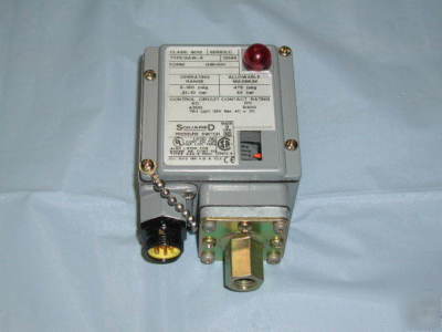 Square d class 9012, type gaw-5 pressure switch