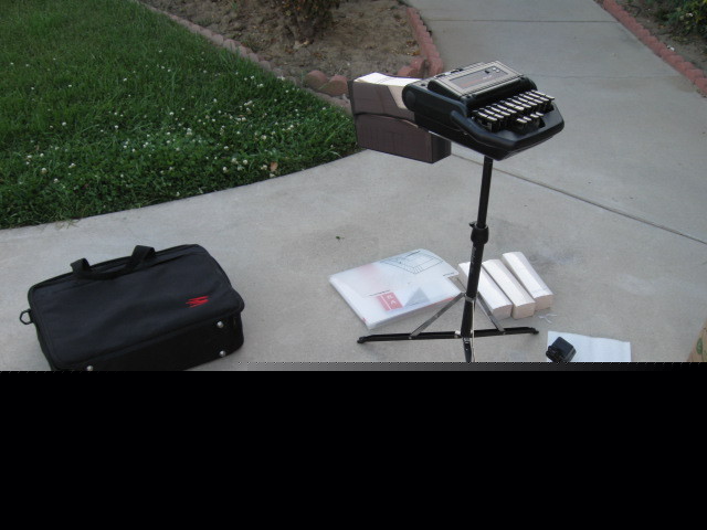 Stentura 400 srt electronic stenograph machine ++ free