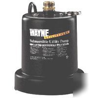 Wayne home equipment 1/4HP submersible util pump 56517