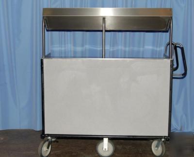 Lakeside stainless steel transport cart, 60