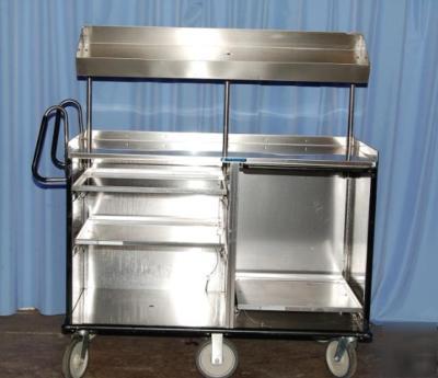 Lakeside stainless steel transport cart, 60