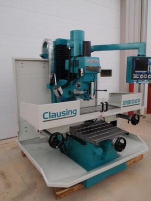 New 7169 clausing SUP8BVSCNC cnc bed mill 47.2