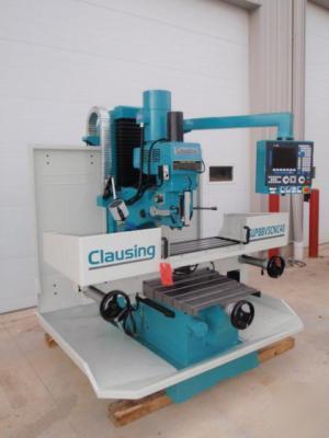 New 7169 clausing SUP8BVSCNC cnc bed mill 47.2