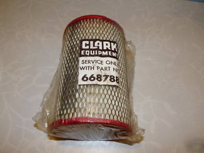 New clark 688788 forklift filter new in plastic