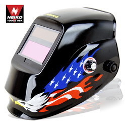 New eagle usa mig/tig auto solar powered welding helmet 