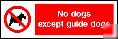 No dogs vinyl sticker pubs bars nightclubs taxi car X2