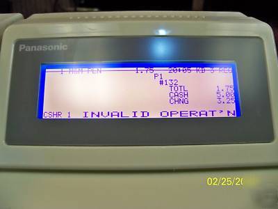 Panasonic js-500WS pos cash register good condition