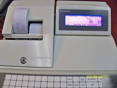 Panasonic js-500WS pos cash register good condition