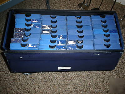 Salesman sample case for eyewear, collectibles, jewlery