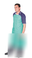 2 green premium pvc rubber apron,85CMX110CM,35MIL,nice