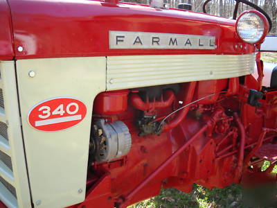 340 ih farmall tractor show condition 1960SY