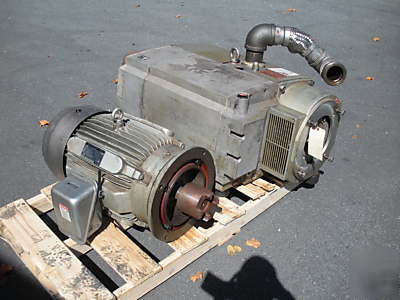 Becker 25 hp vacuum pump/blower 441 cfm u 4.630 sa