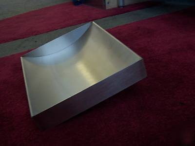 Counter top stainless deal tray 8