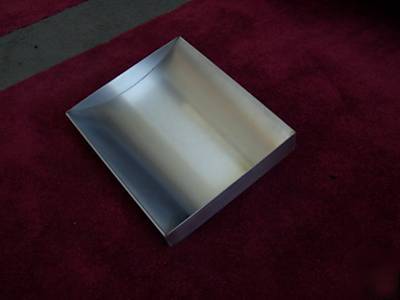 Counter top stainless deal tray 8