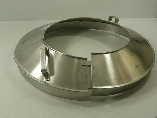 Hobart mixer 2 piece bowl cover 22 3/4