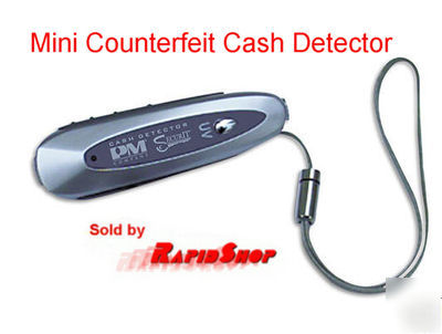 Mini counterfeit cash detector uv magnet = 2 day ship 
