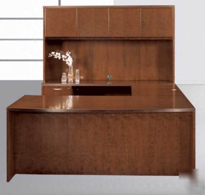 New 5PC u-shape executive office desk set, #otg-vt-U2