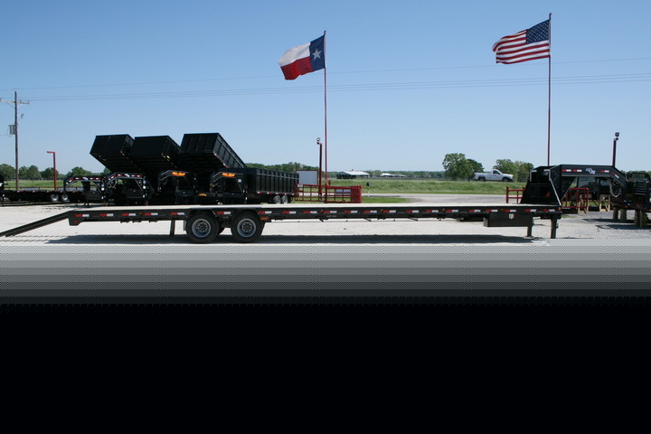 New load max 40' flatbed equipment low profile trailer