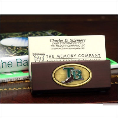 The memory company tampa bay rays business card holder