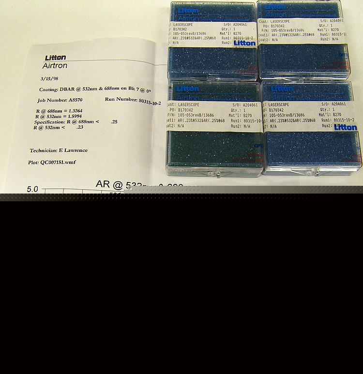 New lot 4 cnc cutting engraving laser optics ktp yag ar 