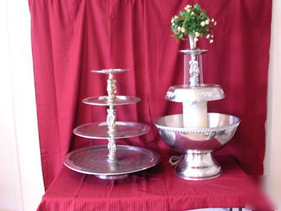 Pontrelli 7GALLON champagne fountain