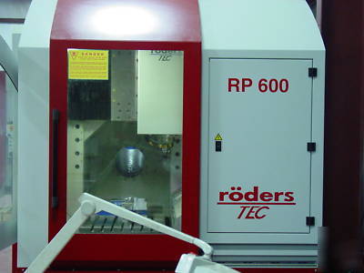 2003 roeders RP600 high speed milling center