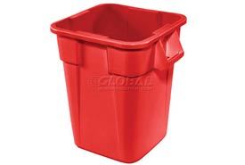 28 gallon square rubbermaid brute waste receptacles