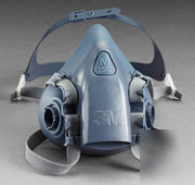 3M 7503 ultimate half facepiece respirator - large