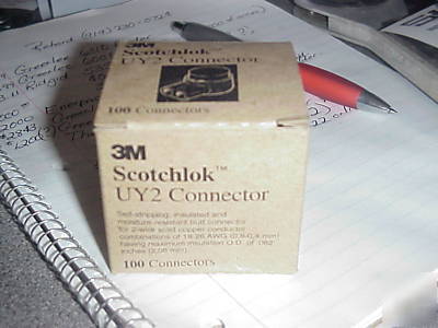3M UY2 connector grainger 4FE28 box of 100