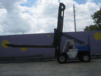 1997 wiggins marina bull forklift 18,000LBS swb