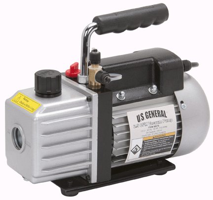 2.5 cfm rotary vacuum pump for a/c 98076