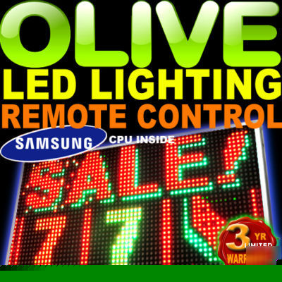 Best 3 color led sign programmable scrolling 22