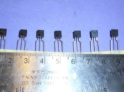 Bipolar transistors 600MA 75V npn ,on-semi,p/n P2N2222A