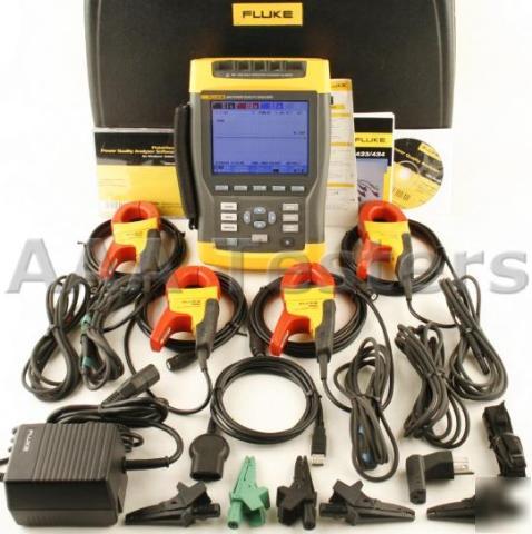 Fluke 434 handheld power quality analyzer meter 434B