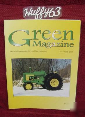 Green magazine john deere model unstyled 