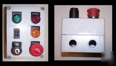 Hoffman 5X7 push botton control box