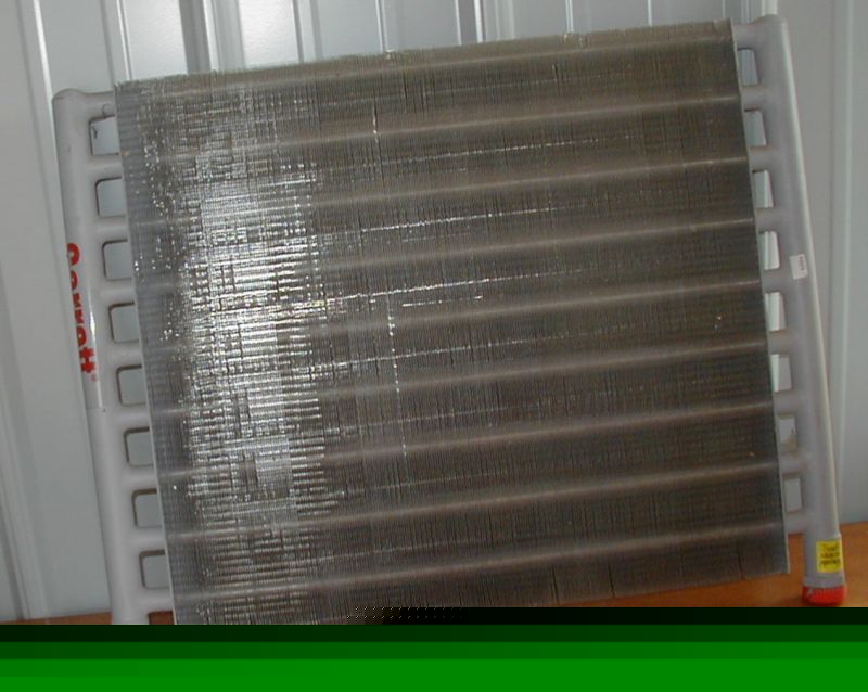 John deere hydraulic oil cooler garrett #AT202617 (P34)
