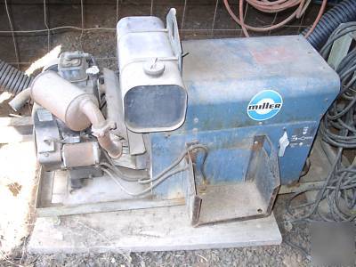 Miller blue star ac/dc gasoline powered welder