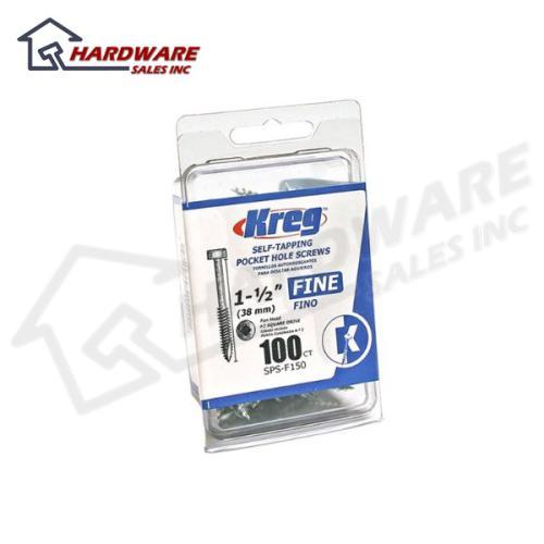 New kreg sps-F150-100 pocket screws 1 1/2