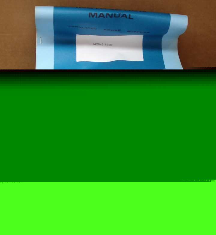 New -- lambda lxs-d-6-r-4918 = regulated = 5-vdc 26.5A