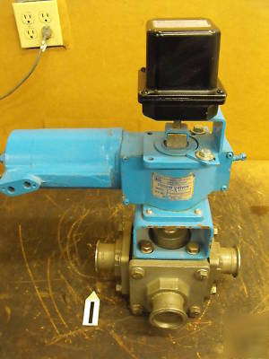 Pittsburgh brass mfg piston driven 4-way valve m# PP150
