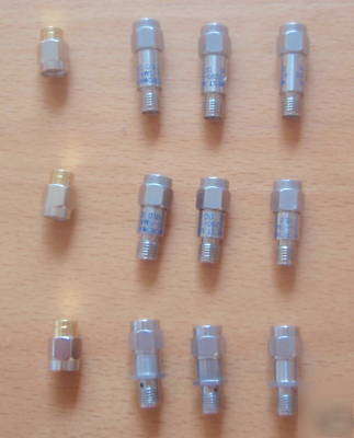 Attenuators kit 2,10 and 20 db, and load termination 50