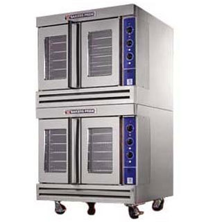 Bakers bco-G2 convection oven, full size, gas, double d